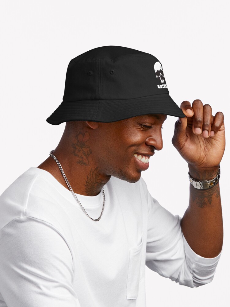 G*59 / G59 / Grey*59 Skull Black And White Logo Bucket Hat Official Suicide Boys Merch