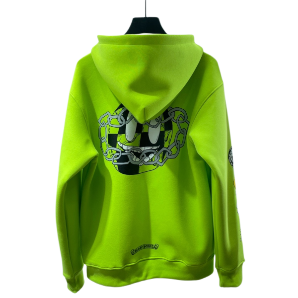Chrome Hearts Matty Boy Link Hoodie Dark Green - Image 2