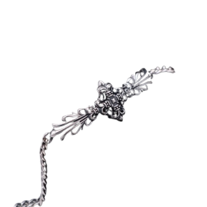 Chrome Hearts Sterling Silver Cross Flower [Bracelet]