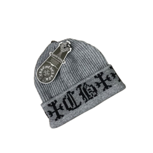 Chrome Hearts Knit beanie Snowcap [Gray]