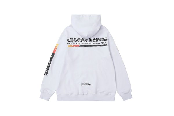 Chrome Hearts Boost Hoodie [White] - Image 2