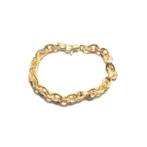 Chrome Hearts 22k gold-plated yellow letter [bracelet]