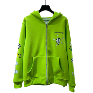Chrome Hearts Matty Boy Link Hoodie Dark Green