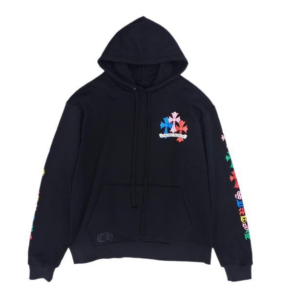 Chrome Hearts Multi Color Cross Hoodie
