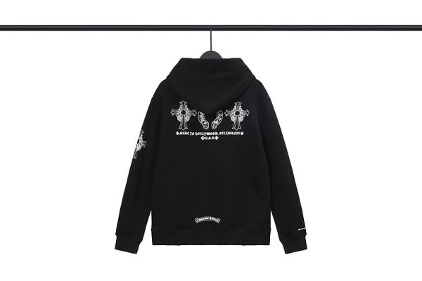 Chrome Hearts Hollywood Pullover Hoodie [Black] - Image 2