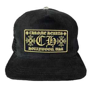 Chrome Hearts CH Hollywood Corduroy Trucker Hat