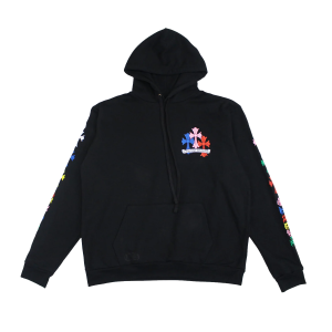 CH Script Multicolor Cemetery Cross Hoodie