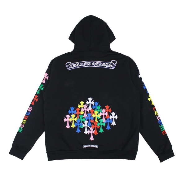 CH Script Multicolor Cemetery Cross Hoodie - Image 2